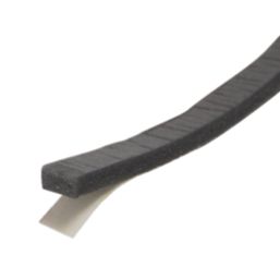 Stormguard Sureseal 3 Self-Adhesive Foam Draught Excluder Weatherstrips Black 7.5m 2 Pack