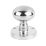 Carlisle Brass Mushroom Mortice Knob 61mm Pair Polished Chrome