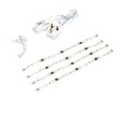 LAP Izo Flex 295mm LED Tape Cabinet Striplights 4 x 1W 4 x 60lm 4 Pack