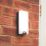 Brackenheath iSpot Frameless Outdoor Slimline LED Bulkhead Light Black 8.5W 1150lm