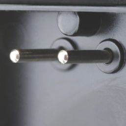 Brackenheath iSpot Frameless Outdoor Slimline LED Bulkhead Light Black 8.5W 1150lm