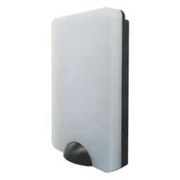 Brackenheath iSpot Frameless Outdoor Slimline LED Bulkhead Light Black 8.5W 1150lm