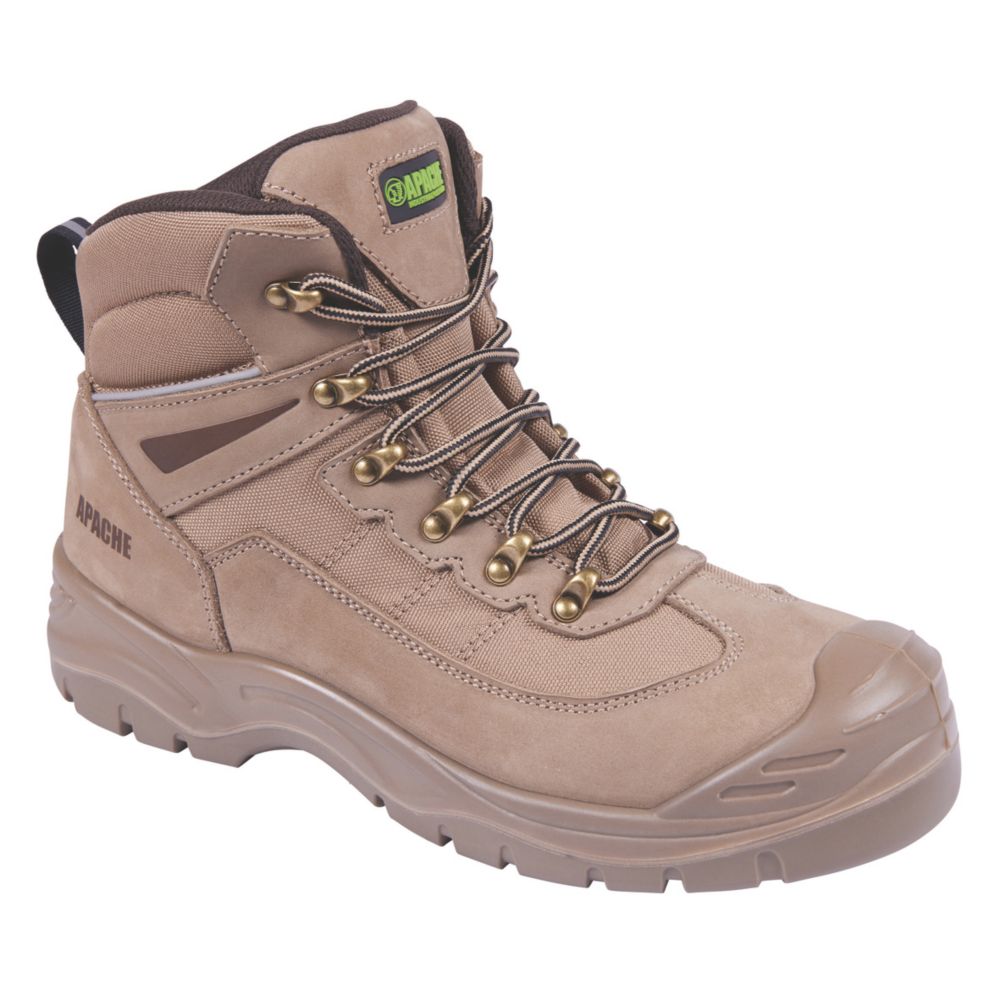 Apache Nelson Size 12 Stone Steel Toe Cap Safety Boots Screwfix