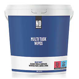 No Nonsense Multi-Surface Wipes White 500 Pack
