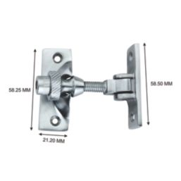 Smith & Locke Sash Window Fastener White 75mm x 41mm