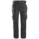 Snickers 6241 Work Trousers Black 44" W 32" L