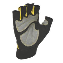 Stanley Fingerless Performance Gloves Grey Medium