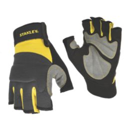 Stanley Fingerless Performance Gloves Grey Medium