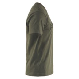 Blaklader 3D Short Sleeve T-Shirt Forest Night Large 41" Chest