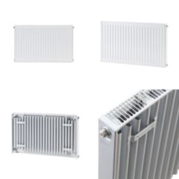 Flomasta 500mm x 700mm 1941BTU White Type 11 Convector Radiator