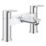 Grohe Start Edge Chrome 154mm Deck Mounted Lever 2 Tap Holes Bath Mixer Tap