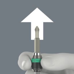 Wera Kraftform Plus 813 R  1/4" Hex Bit-Holding Driver Handle