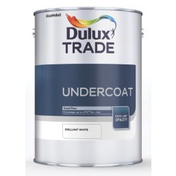 Dulux Trade  1Ltr Brilliant White Matt  Interior & Exterior Wood & Metal Undercoat