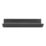 FloPlast MiniFlo PVC Half Round Gutters Black 76mm x 2m 6 Pack