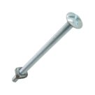 Easyfix  Bright Zinc-Plated  Roofing Bolts M6 x 100mm 10 Pack