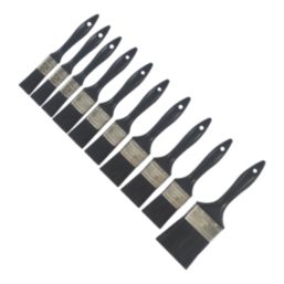 Flat Paint Brush Set 10 Pieces