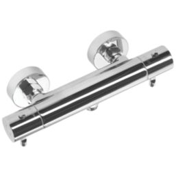 Croydex Metlex  Exposed Chrome Thermostatic Shower Set