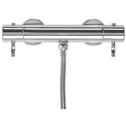 Croydex Metlex  Exposed Chrome Thermostatic Shower Set