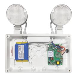 Lexco  Non-Maintained Emergency LED Twin Spotlight White 3W 450lm