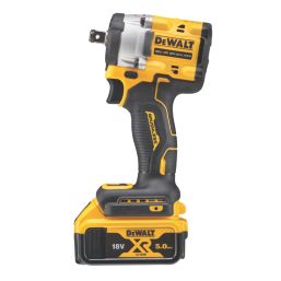 DEWALT DCF921P2T-GB 18V 2 x 5.0Ah Li-Ion XR Brushless Cordless Compact Impact Wrench