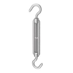 Essentials Steel Double-Ended Hook Turnbuckle 8.5mm 2 Pack