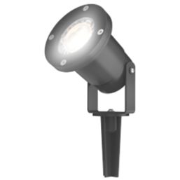 4lite WiZ Connected Outdoor LED Smart Garden Spike Light Black 4.9W 345lm