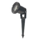 4lite WiZ Connected Outdoor LED Smart Garden Spike Light Black 4.9W 345lm