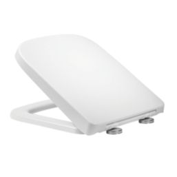 Sector Soft-Close with Quick-Release Toilet Seat Thermoset Plastic White