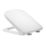 Sector Soft-Close with Quick-Release Toilet Seat Thermoset Plastic White