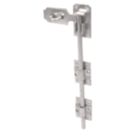 GateMate Heavy Locking Garage Door Bolt Silver 455mm