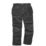 Scruffs Worker Plus Work Trousers Black 36" W 31" L