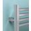 Kudox 800mm x 330mm 583BTU Chrome Flat Designer Towel Radiator