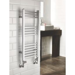 Kudox Cadiz Designer Towel Radiator 800mm x 330mm Chrome 583BTU