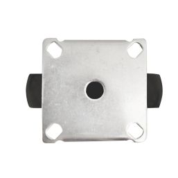 Essentials Heavy Duty TPR Fixed Castor 100mm Grey