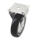 Essentials Heavy Duty TPR Fixed Castor 100mm Grey