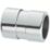 McAlpine  Compression Straight Connector Chrome 42mm x 42mm