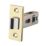 Smith & Locke Polished Brass Tubular Latch 62.2mm Case - 45mm Backset