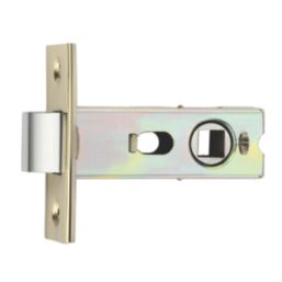 Smith & Locke Polished Brass Tubular Latch 62.2mm Case - 45mm Backset
