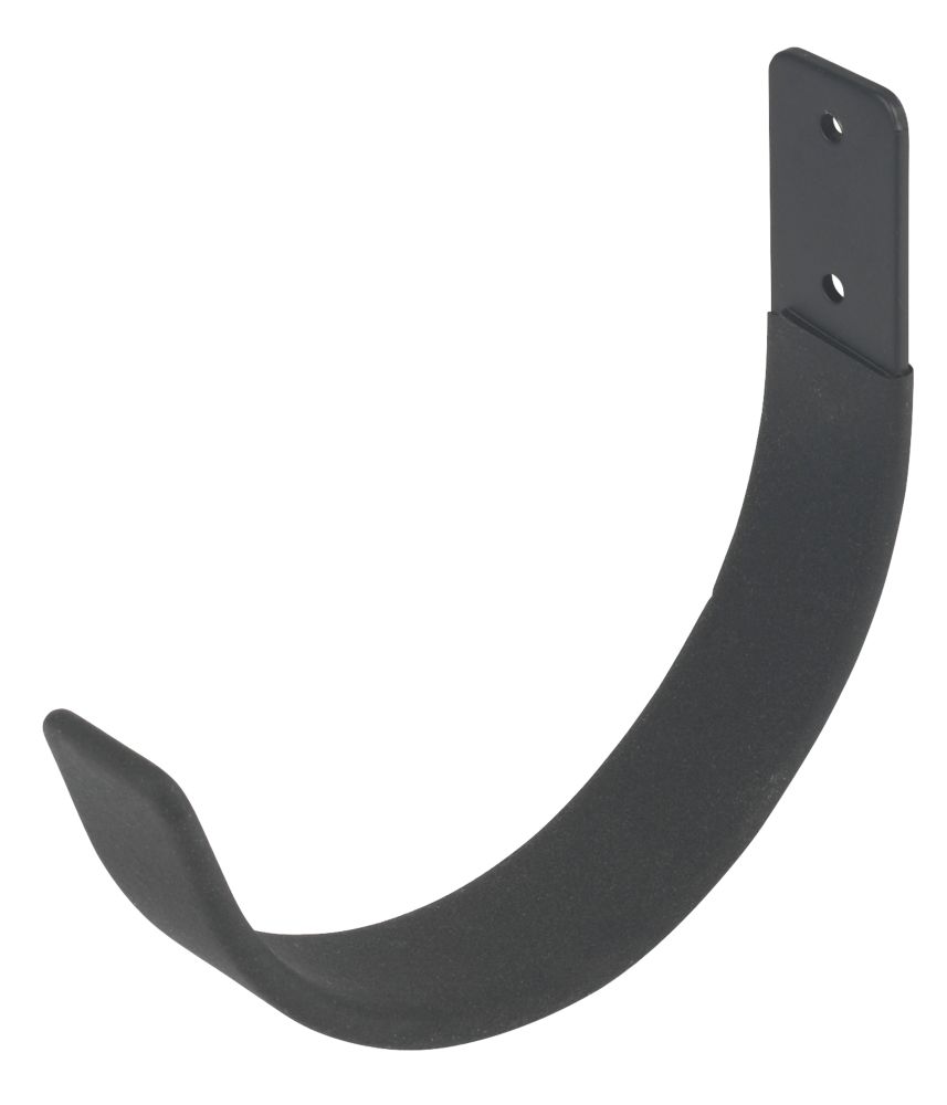 Smith & Locke Heavy Duty AntiSlip Flat Storage Hook Black 145 x 150mm