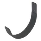 Smith & Locke Heavy Duty Anti-Slip Flat Storage Hook Black 145 x 150mm