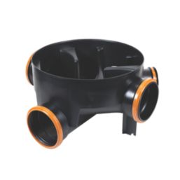 FloPlast Push-Fit 5-Inlet Adjustable Chamber Base 450mm
