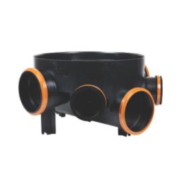 FloPlast Push-Fit 5-Inlet Adjustable Chamber Base 450mm