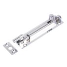 Necked Door Bolt Polished Chrome 102mm