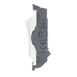 Hager Sollysta WMGS16 20AX Grid Intermediate Switch White