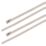 Essentials Stainless Steel Cable Ties Metallic 30cm x 0.79cm 100 Pack