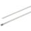 Essentials Stainless Steel Cable Ties Metallic 30cm x 0.79cm 100 Pack