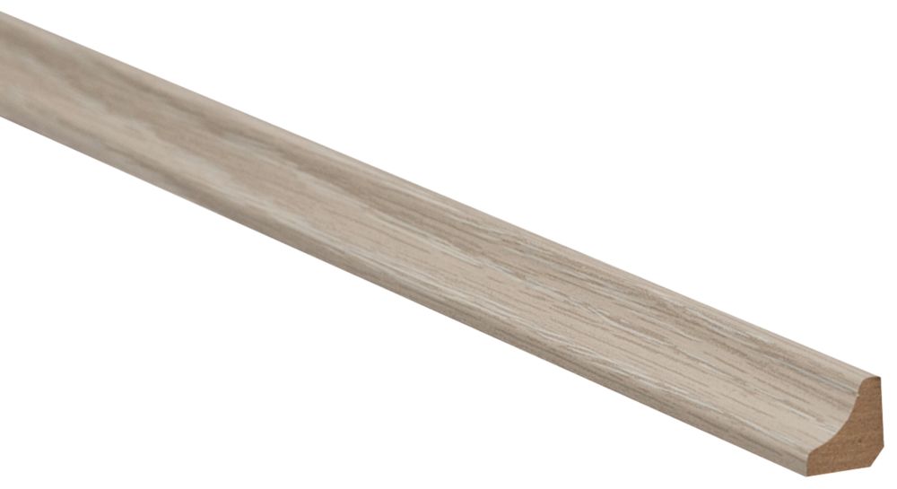 Unika Grey Oak Effect Scotia Laminate Beading 2.4m 10 Pack Screwfix