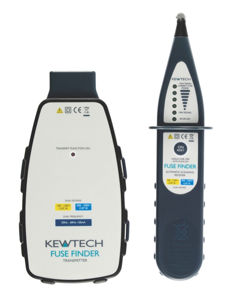 Kewtech FFINDER2 Fuse Finder 240V AC Screwfix