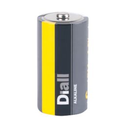 Diall  C 1.5V Alkaline Batteries 2 Pack