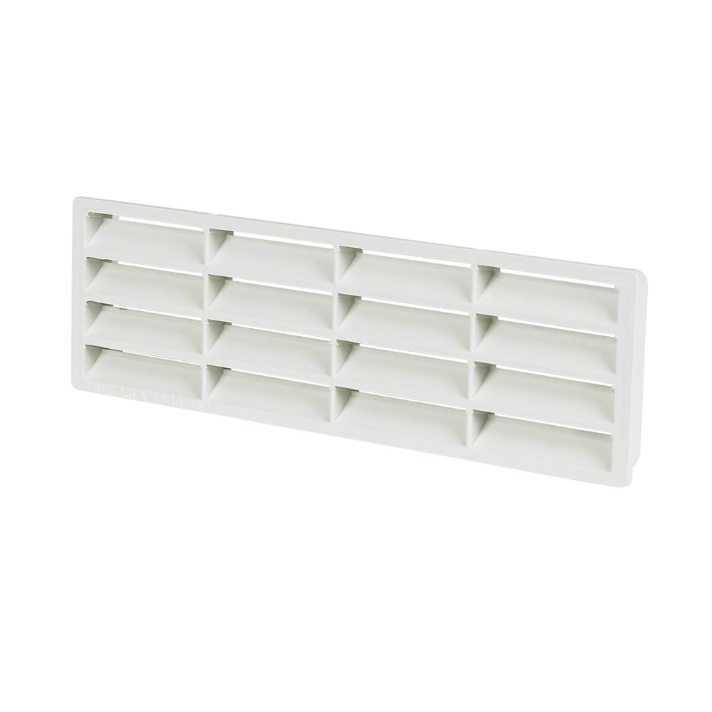 Manrose Air Brick White 204mm x 60mm Screwfix